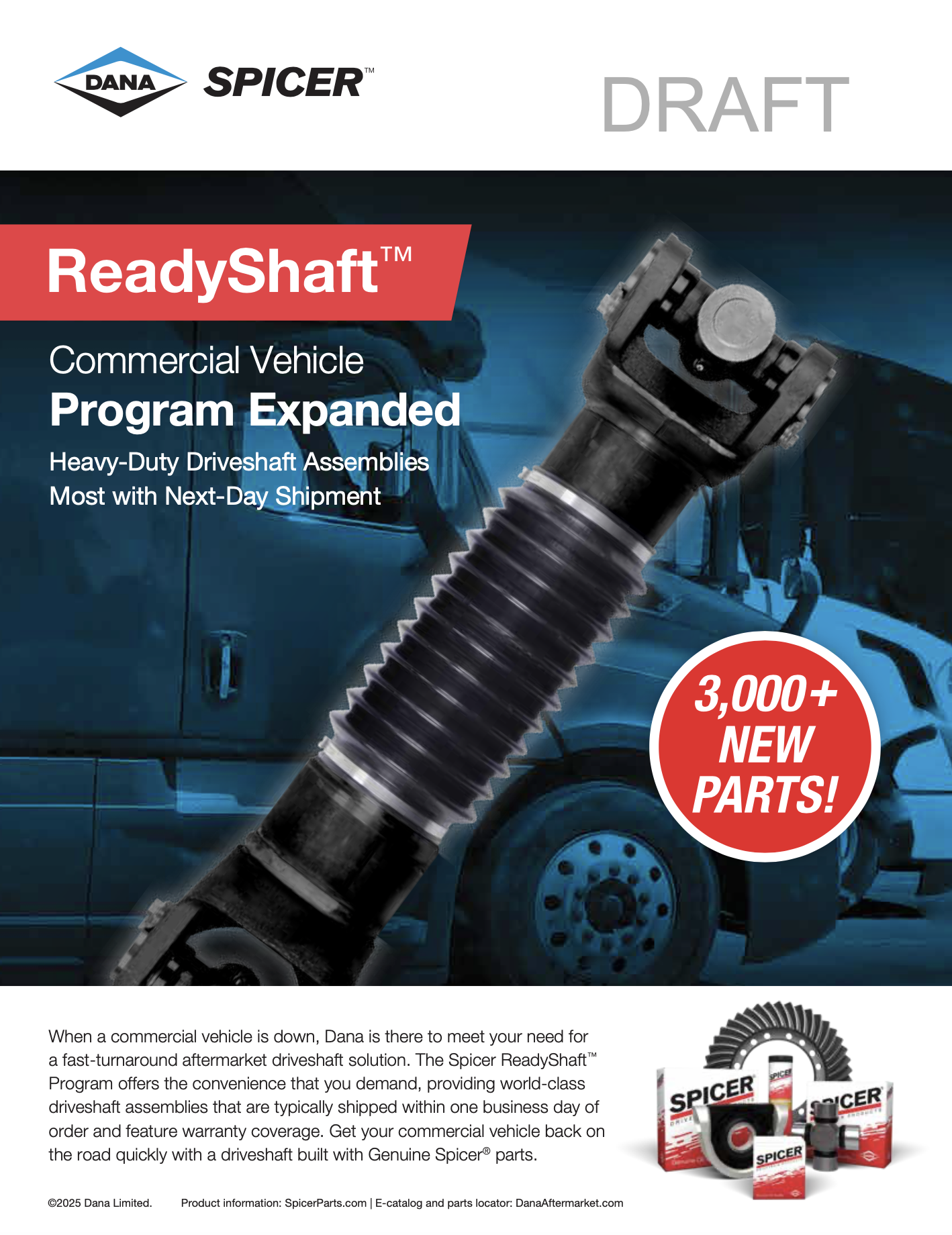 Spicer ReadyShaft™ Program